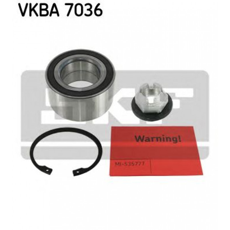 VKBA 7036 SKF Підшипник кульковий d>30